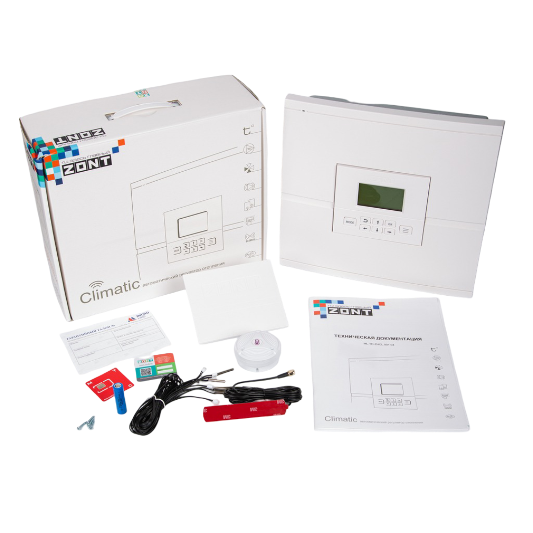 Автоматический регулятор ZONT CLIMATIC 1.3